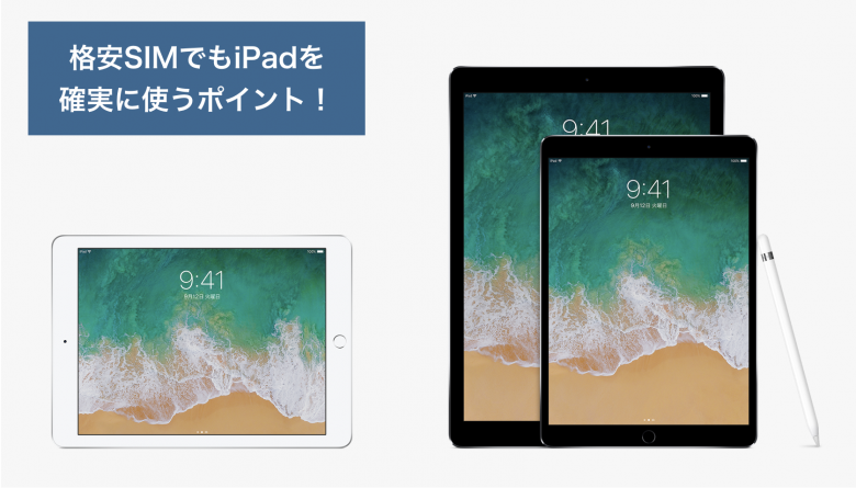 落とし穴満載！格安SIMをiPadで使う前に知るべき全注意点