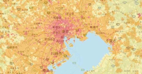 5gエリアマップ