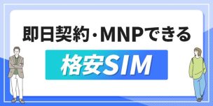 元販売員が教える即日契約と即日MNPが可能な格安SIM総まとめ