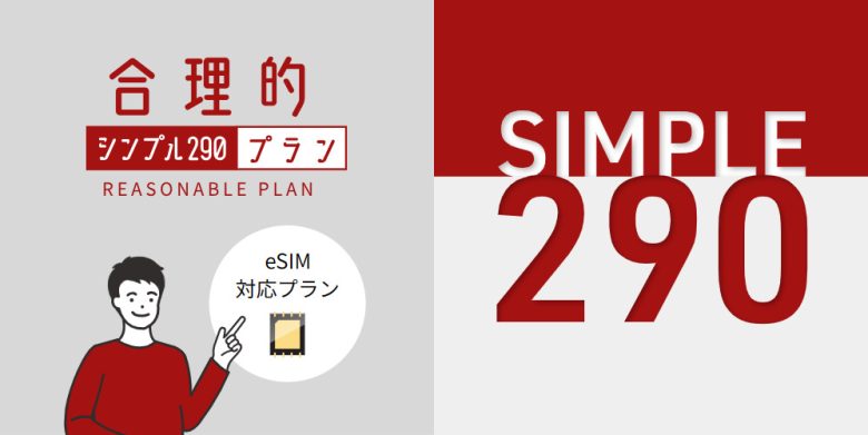 合理的シングル290プラン