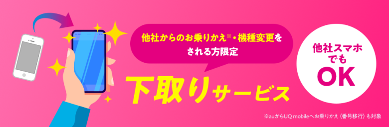 UQモバイル_下取りサービス