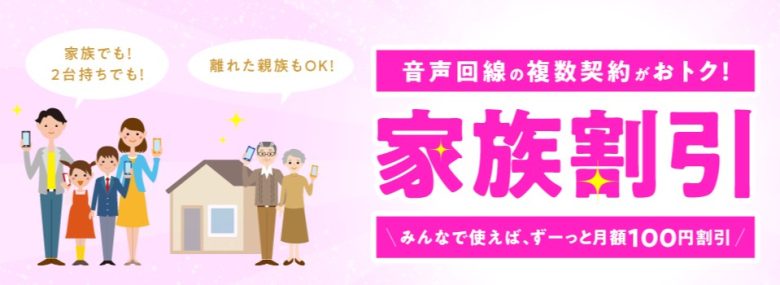 IIJmio_家族割引