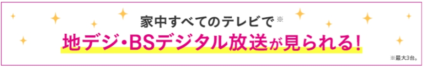 J:COM 追加地デジ・BSデジコース無料バナー