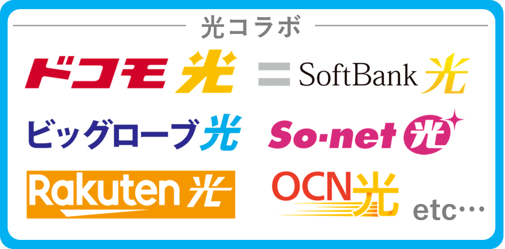 光コラボの例