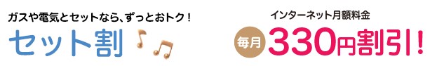 さすがネットセット割の画像