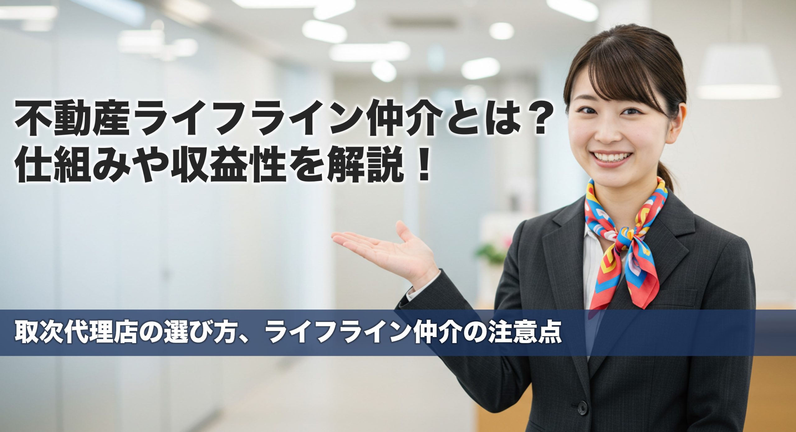 不動産ライフライン仲介のアイキャッチバナー
