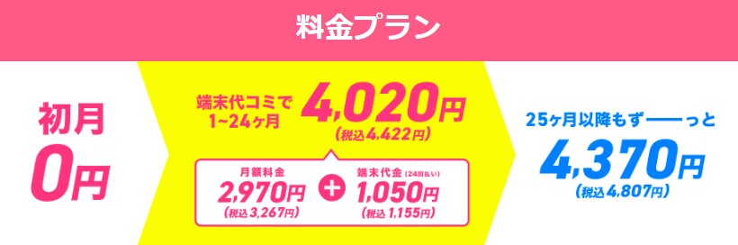 料金イメージ画像