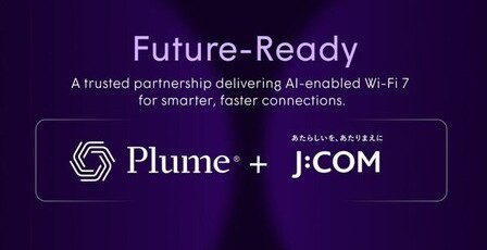 Plume社とJ:COMは提携している